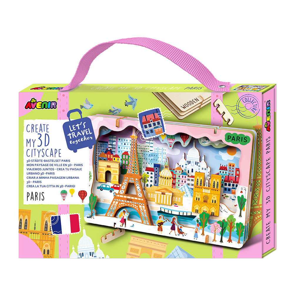 Avenir Create My 3D Cityscape Paris