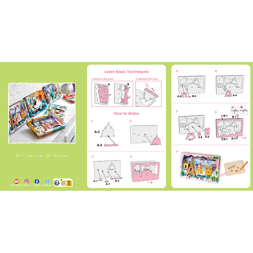 Avenir Create My 3D Cityscape Paris