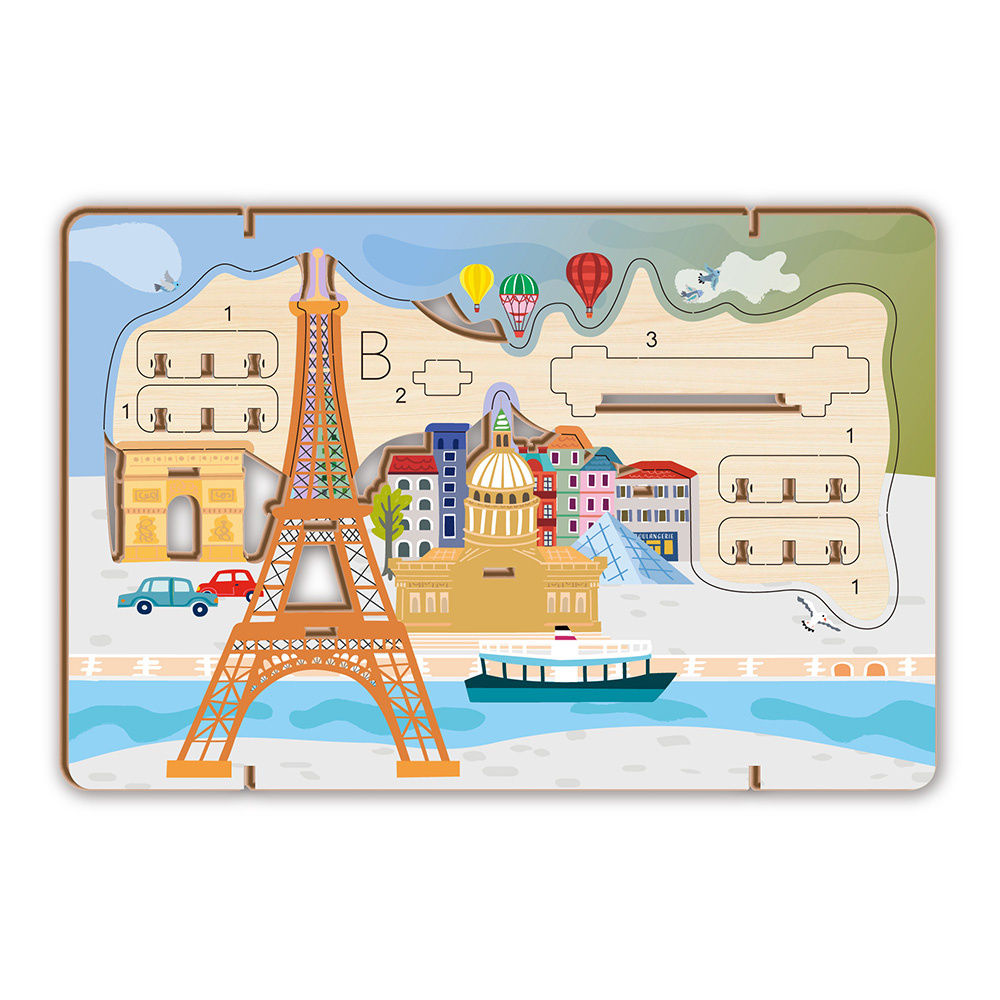 Avenir Create My 3D Cityscape Paris