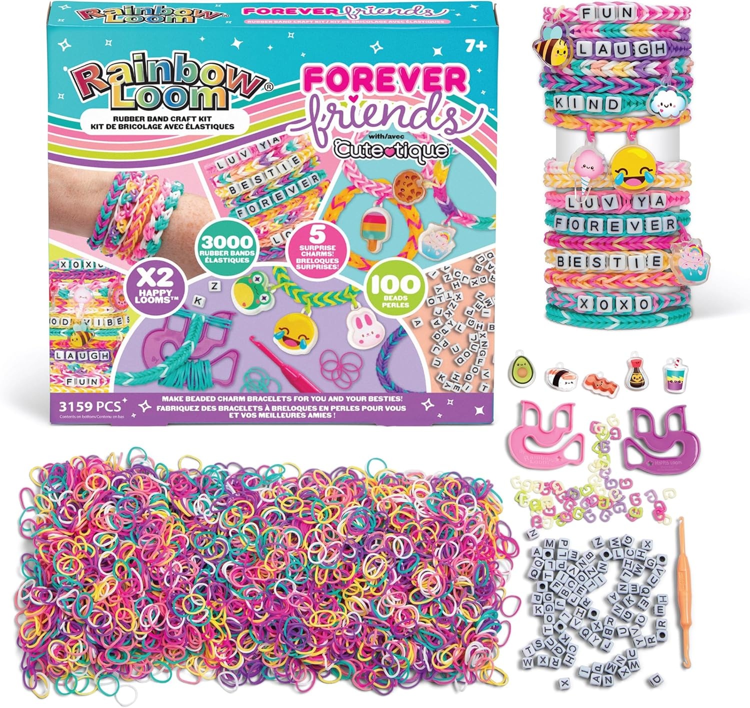 Rainbow Loom Cute-tique Forever Friends