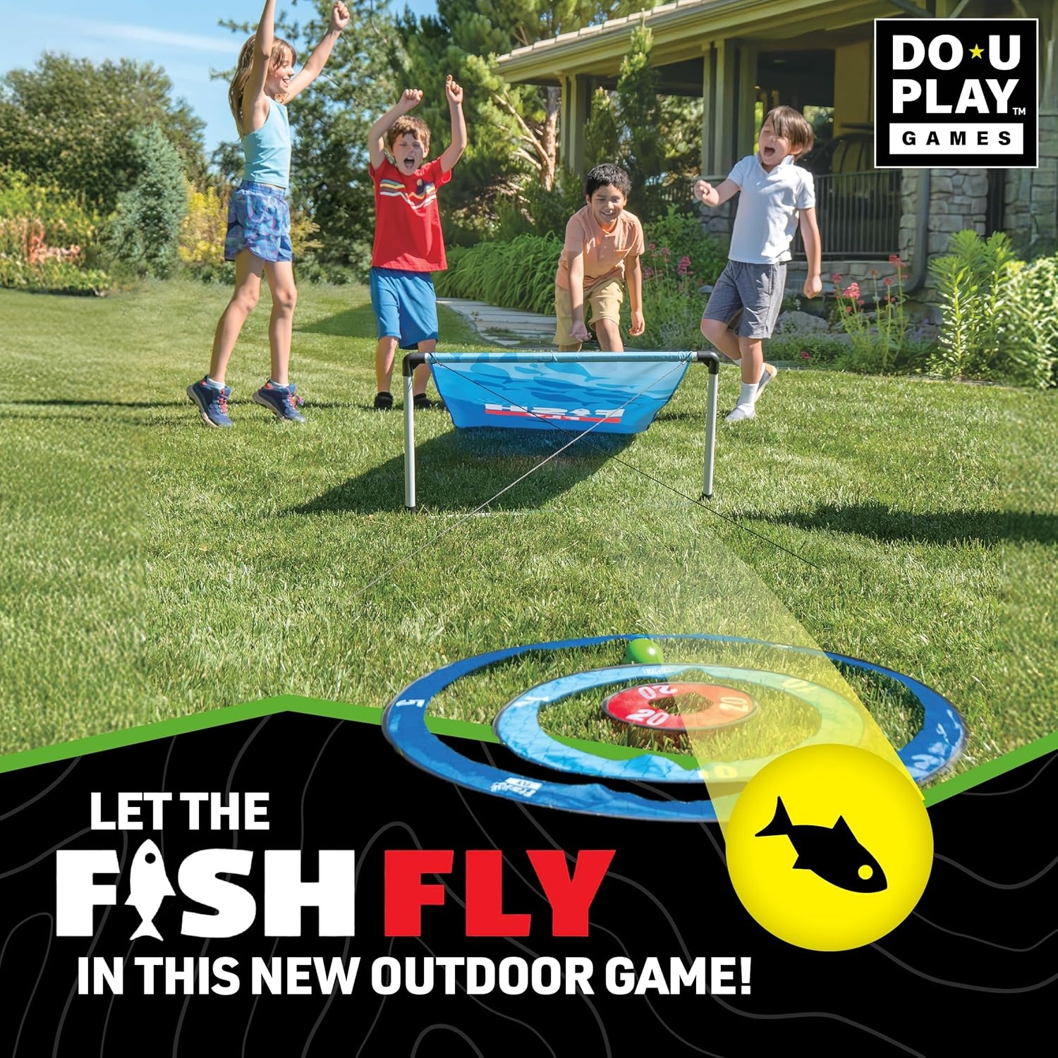 Fish Fly Yard Game