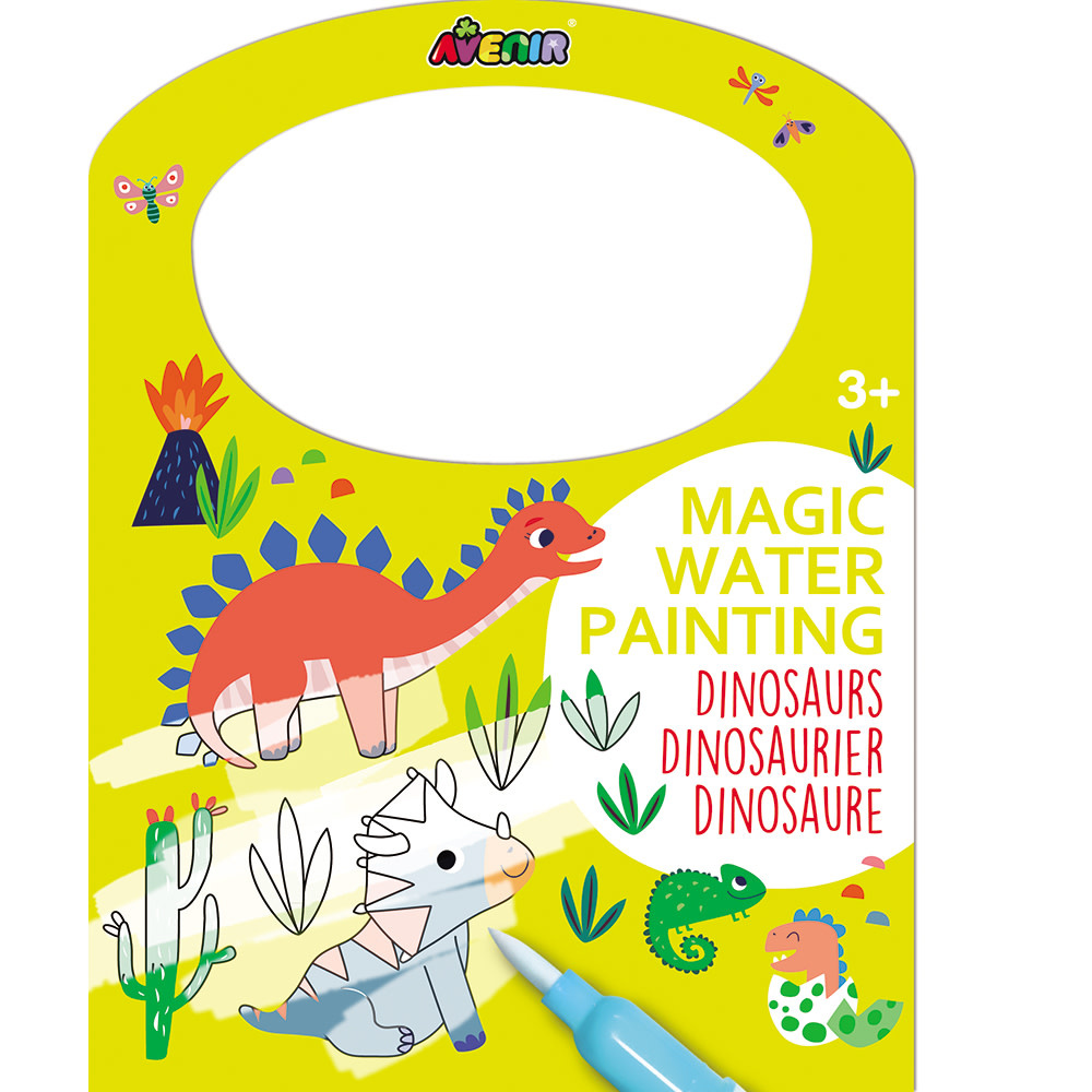 Avenir Magical Water Painting Dinosaurs