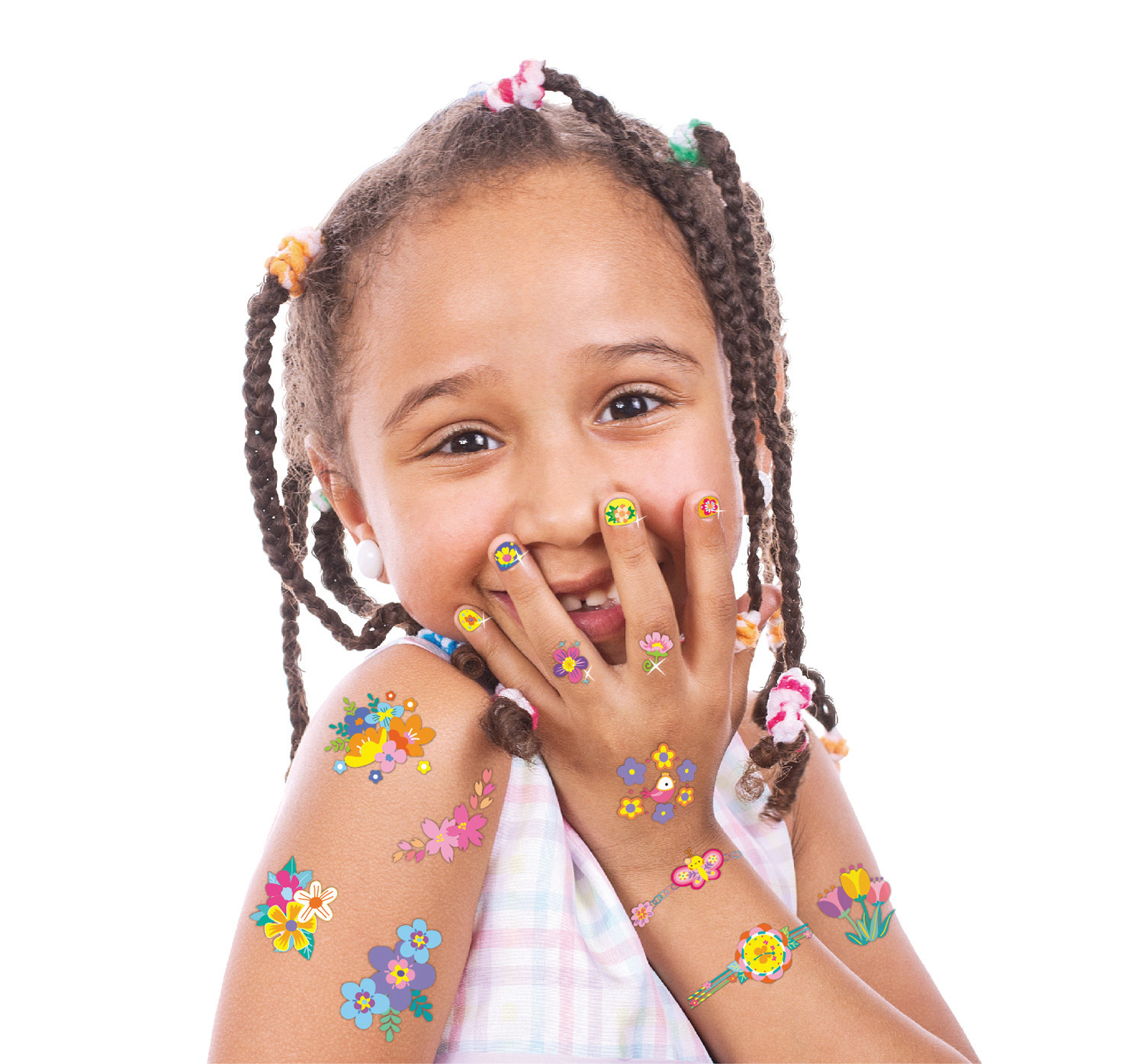 Avenir Nail Stickers & Tattoos Flower