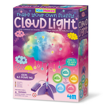 4M KidzMaker Make Your Own Fluffy Cloud Light