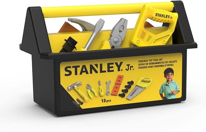 Stanley Jr. 18pc Piece Toolbox Set