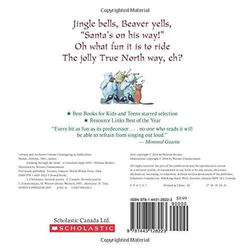 Dashing Through the Snow Board Book