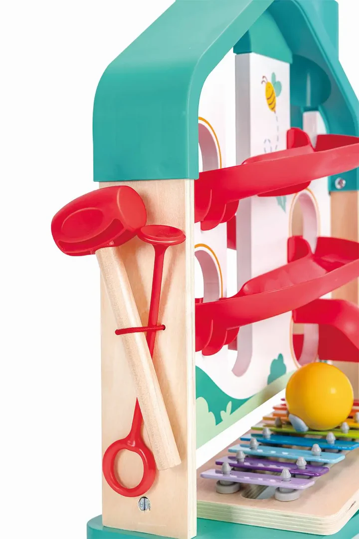 Hape Toys Hape Toddler Melody Mansion Ball Run
