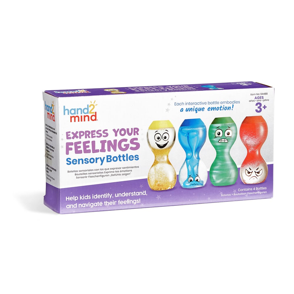 hand2mind Express Your Feelings Sensory Bottles