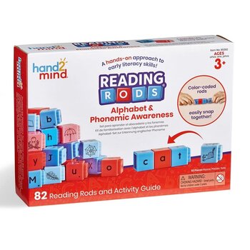 hand2mind Reading Rods Alphabet & Phonemic Awareness
