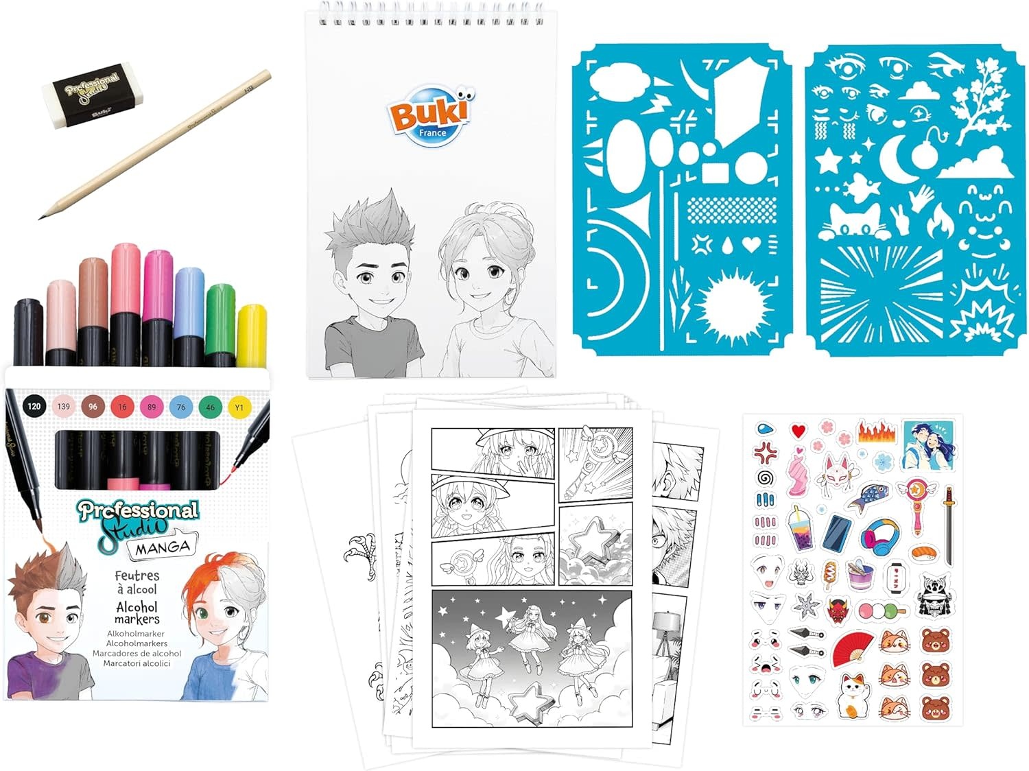 Buki France Buki Professional Studio Manga