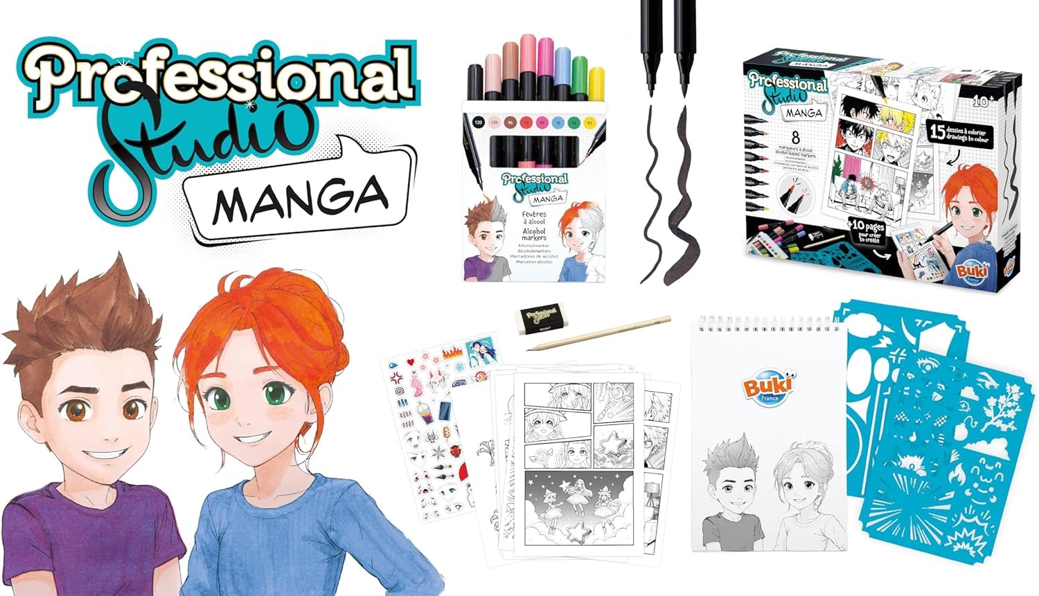 Buki France Buki Professional Studio Manga