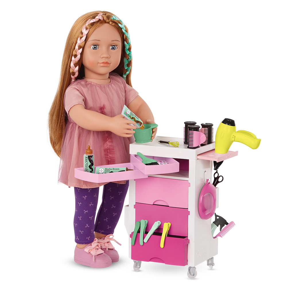 Our Generation Doll Accessories Salon Cart