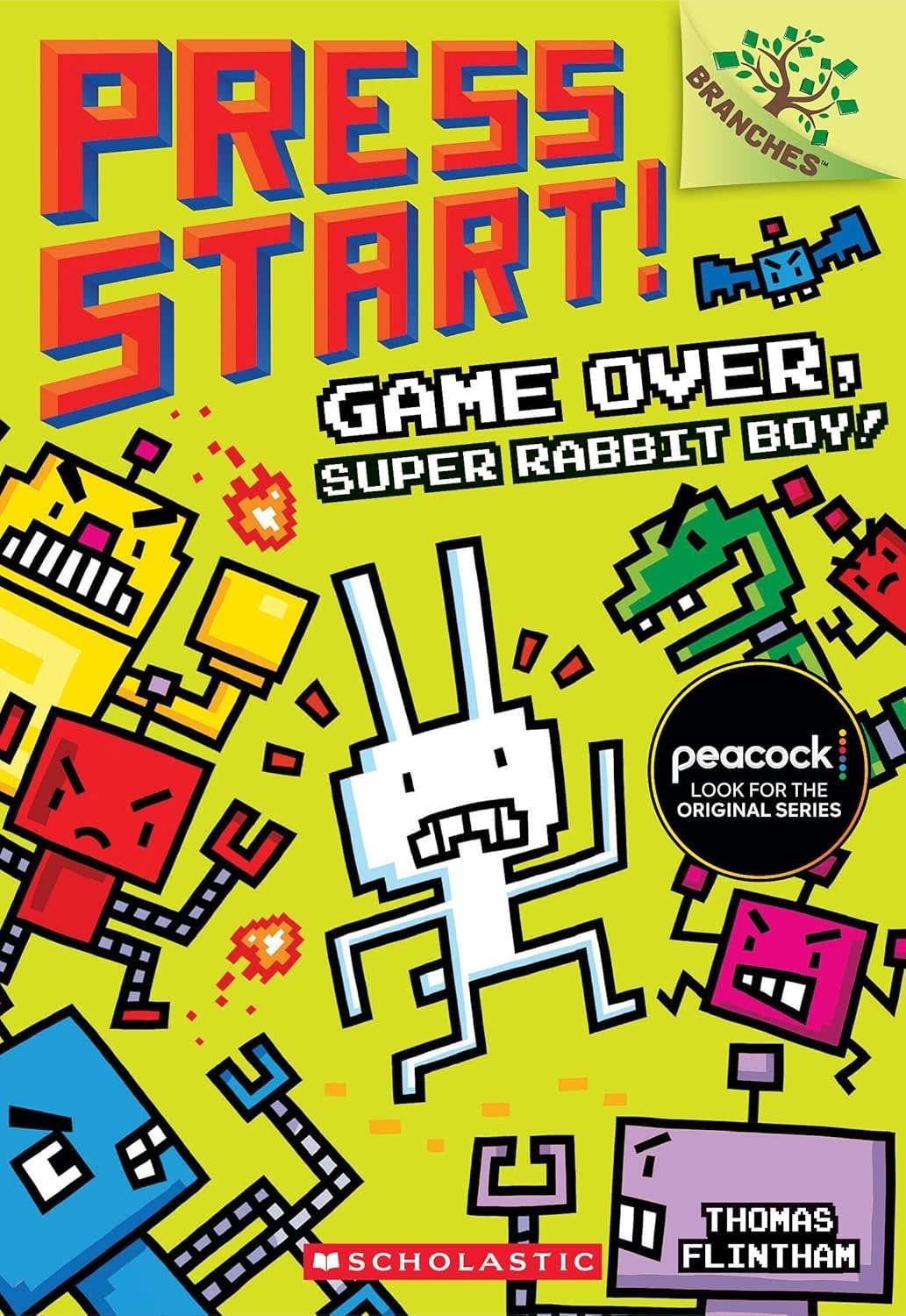 Press Start Book 1 Game Over Super Rabbit Boy