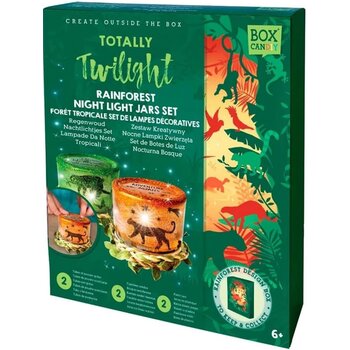 Box Candiy Totally Twilight Rainforest Night Light Jars