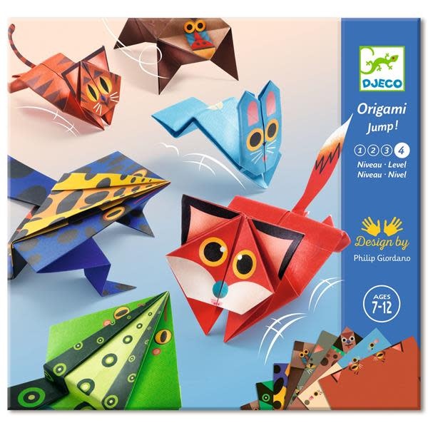 Djeco Origami Level 4 Jump Animals