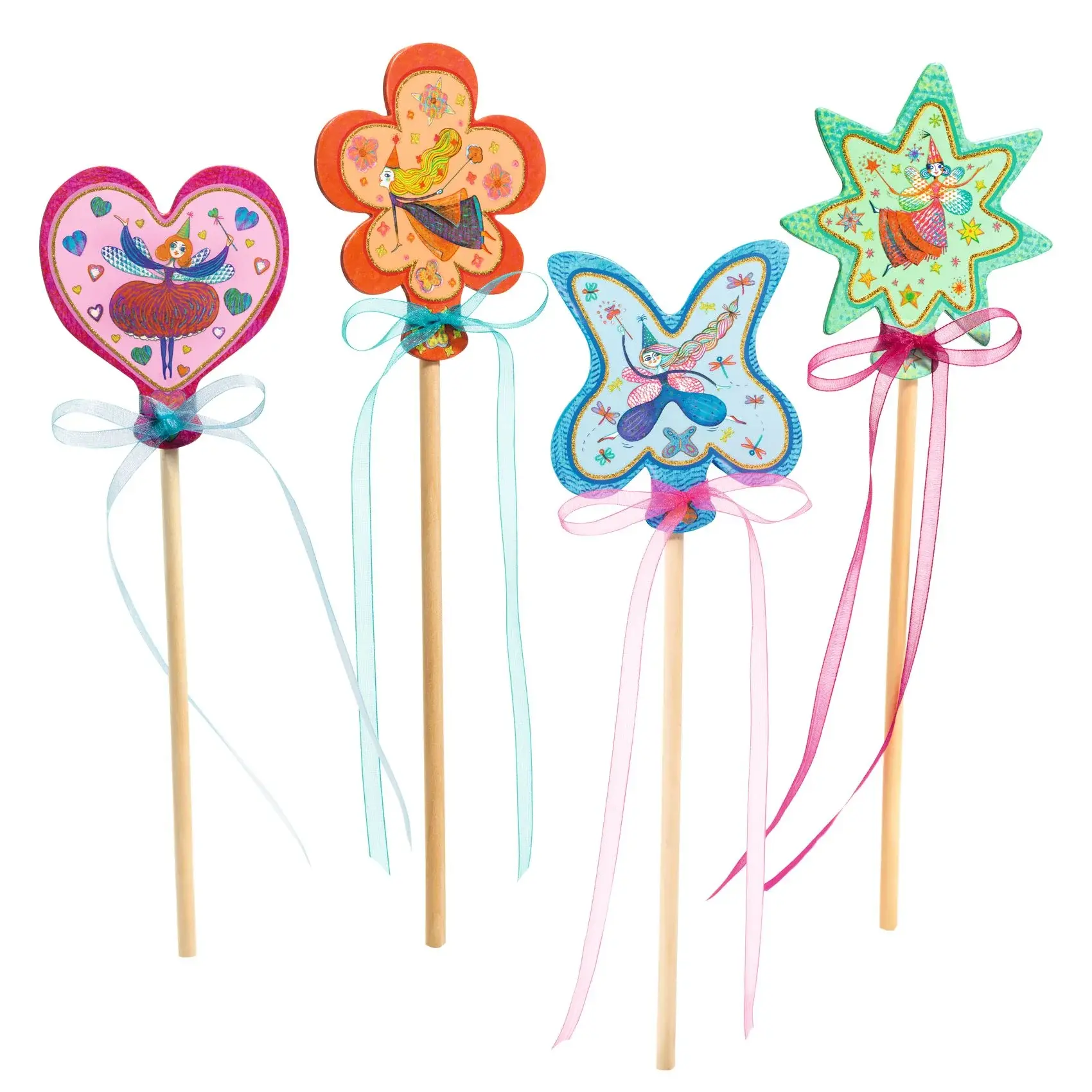 DJeco Do it Yourself Magic Wands Little Fairies