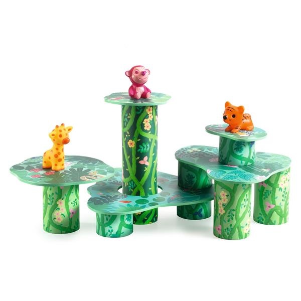 Djeco TopaniTube Jungle Stackers