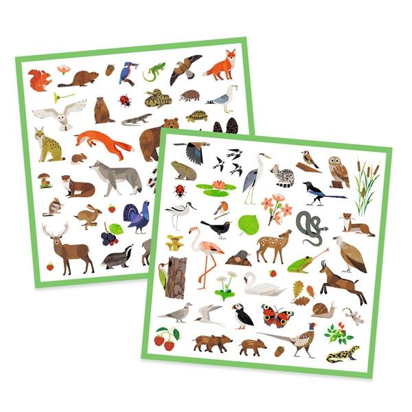 Djeco Stickers Fauna
