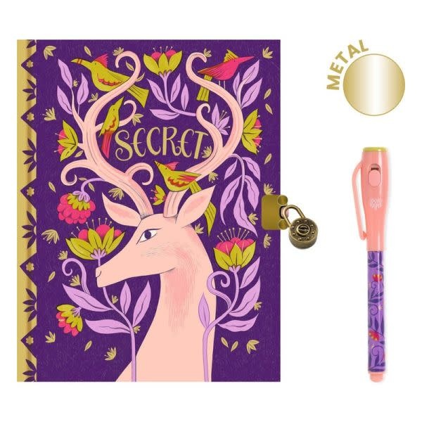 DJeco Secret Locking Notebook with Magic Pen: Melissa