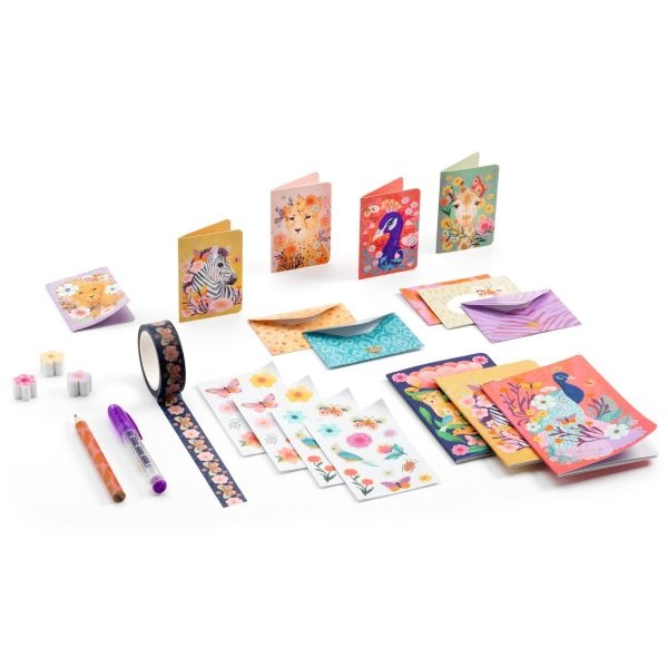 DJeco Lovely Paper Writing Set Kendra Mini Box