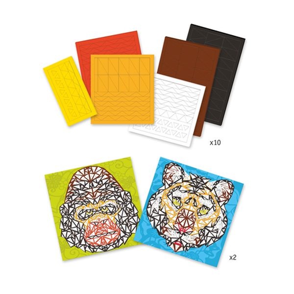 Djeco Sticker Mosaics Jungle Kahn