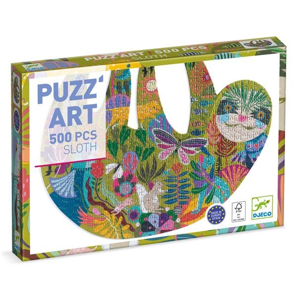 DJeco DJeco Puzzle Puzz' Art 500pc Sloth