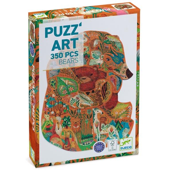 DJeco DJeco Puzzle Puzz' Art 350pc Bears