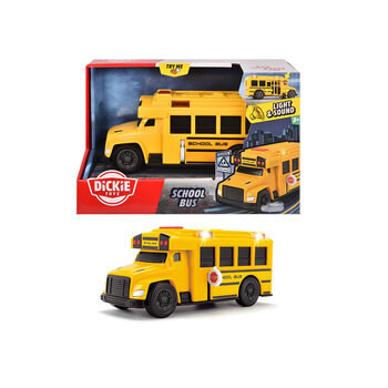 Dickie City Heroes Lights & Sounds - School Bus