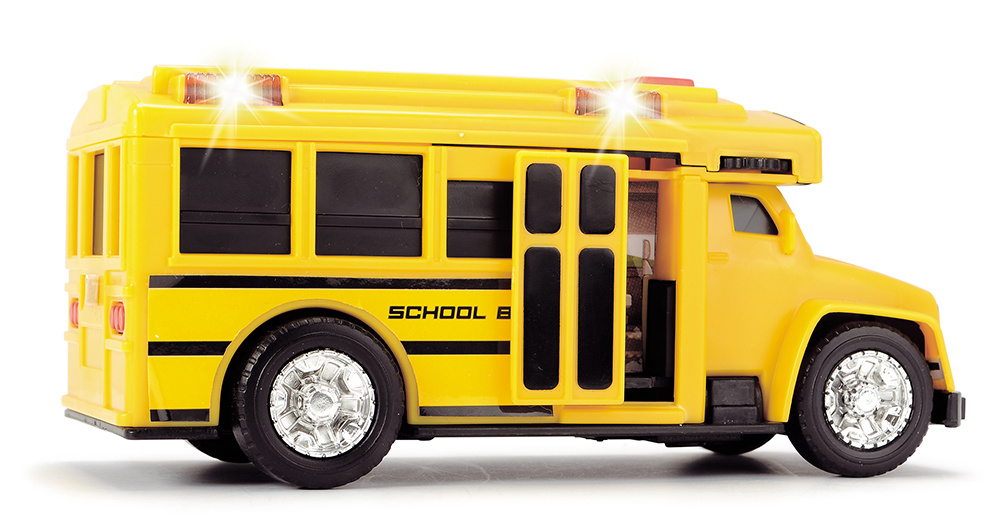 Dickie City Heroes Lights & Sounds - School Bus