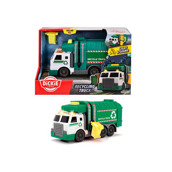 Dickie City Heroes Lights & Sounds - Recycling Truck