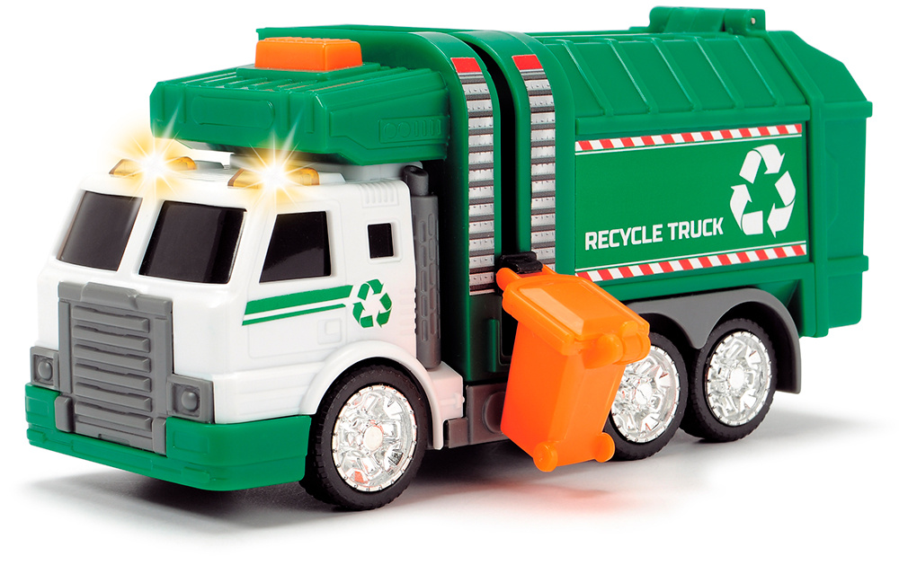 Dickie City Heroes Lights & Sounds - Recycling Truck
