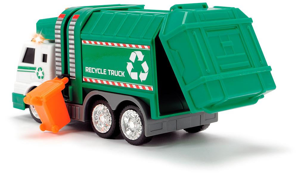 Dickie City Heroes Lights & Sounds - Recycling Truck