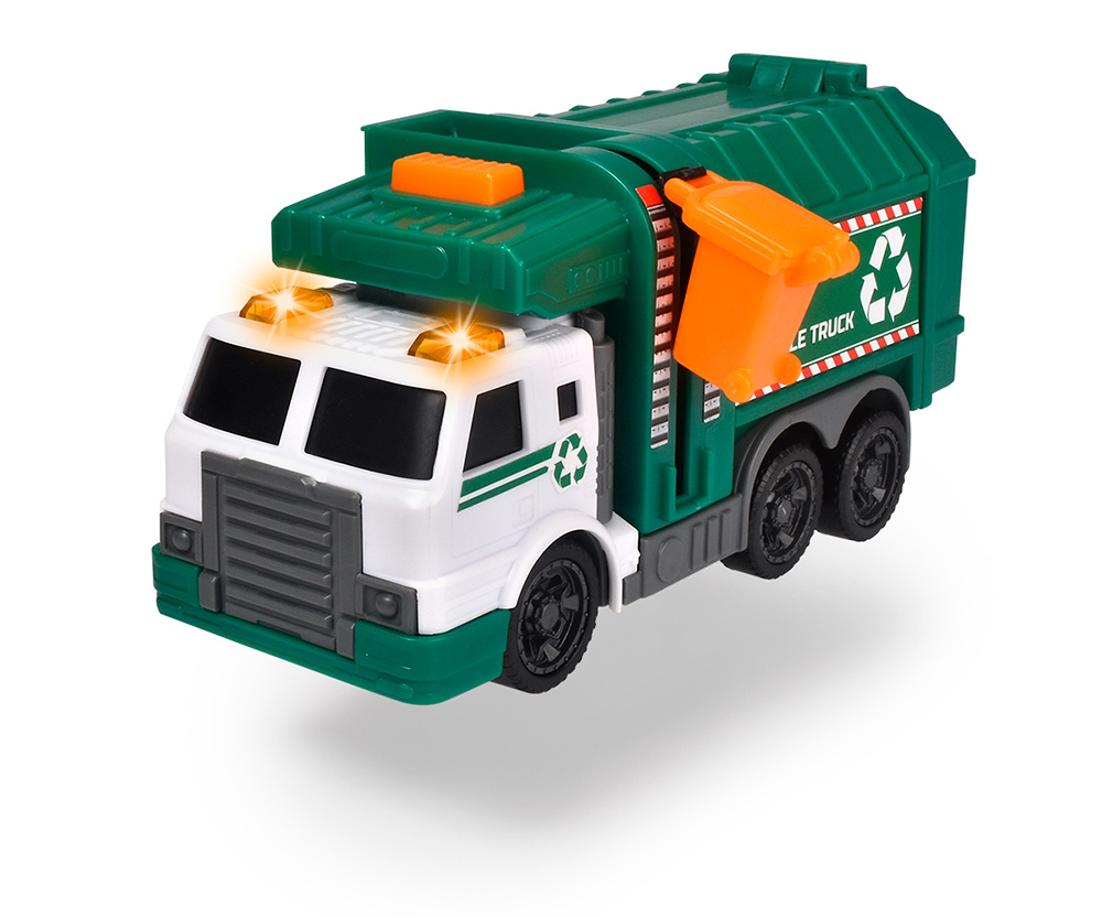 Dickie City Heroes Lights & Sounds - Recycling Truck