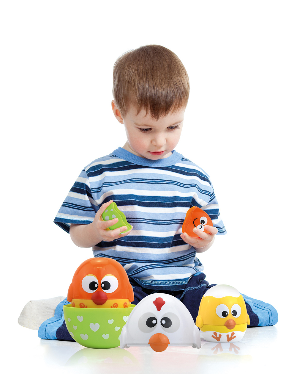 Pako Chicken & Eggs Stacking Cups