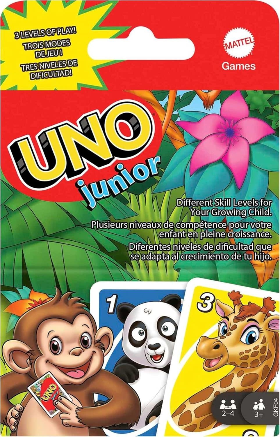 Mattel Card Game Uno Junior 2.0