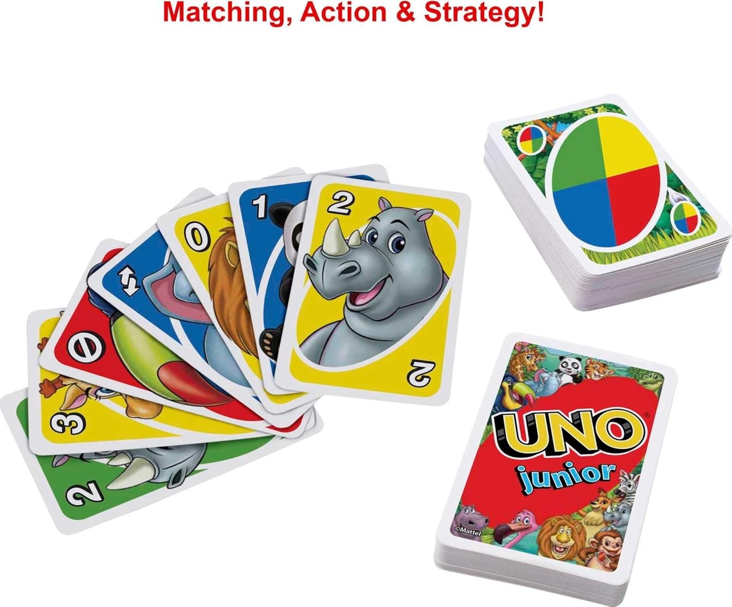 Mattel Card Game Uno Junior 2.0