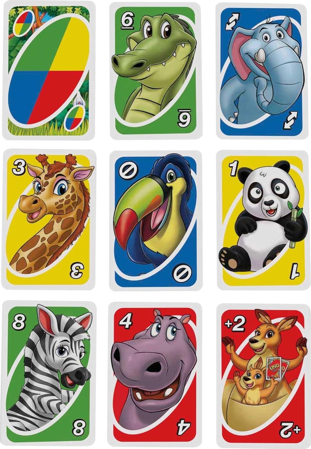 Mattel Card Game Uno Junior 2.0