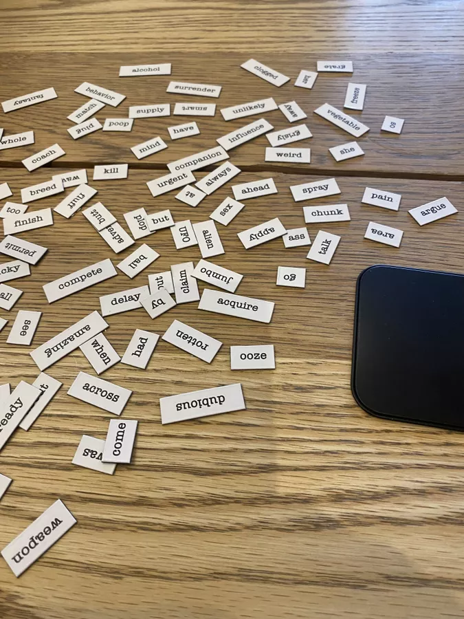 Ransom Notes: The Ridiculous Word Magnet Game