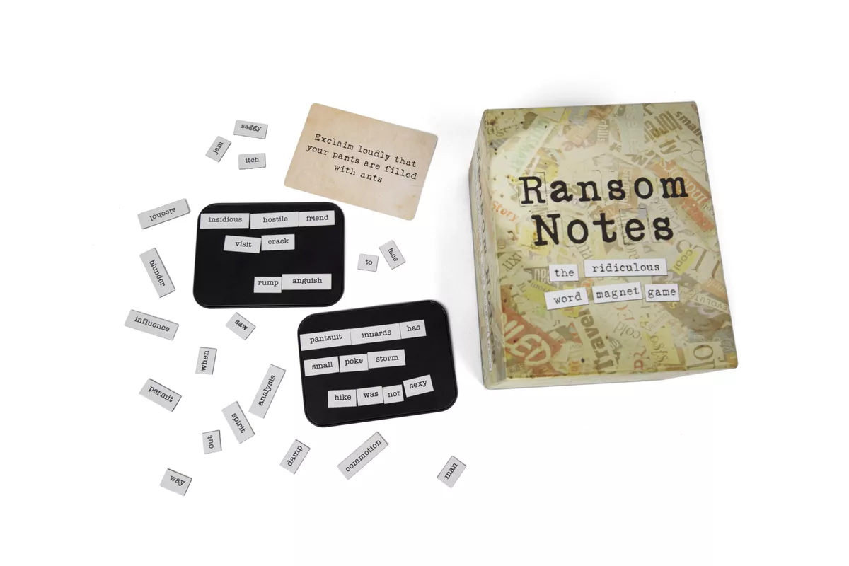 Ransom Notes: The Ridiculous Word Magnet Game