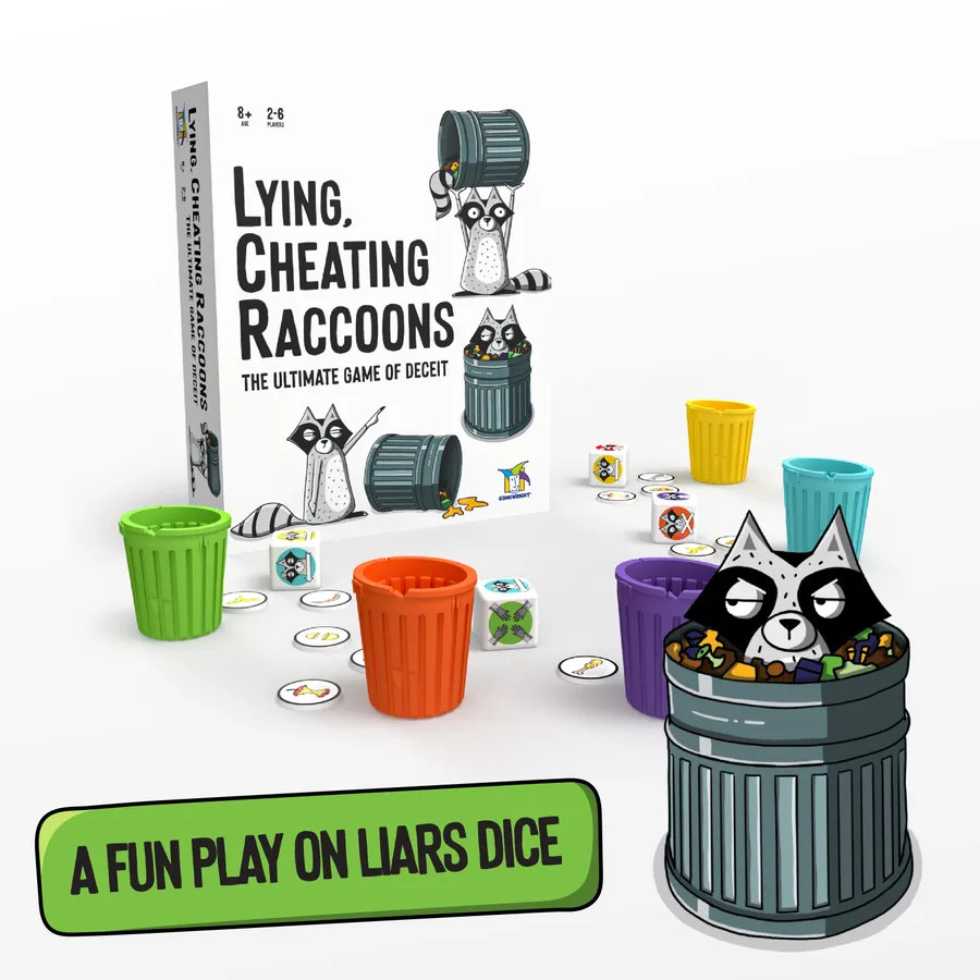 Gamewright Gamewright Game Lying Cheating Raccoons