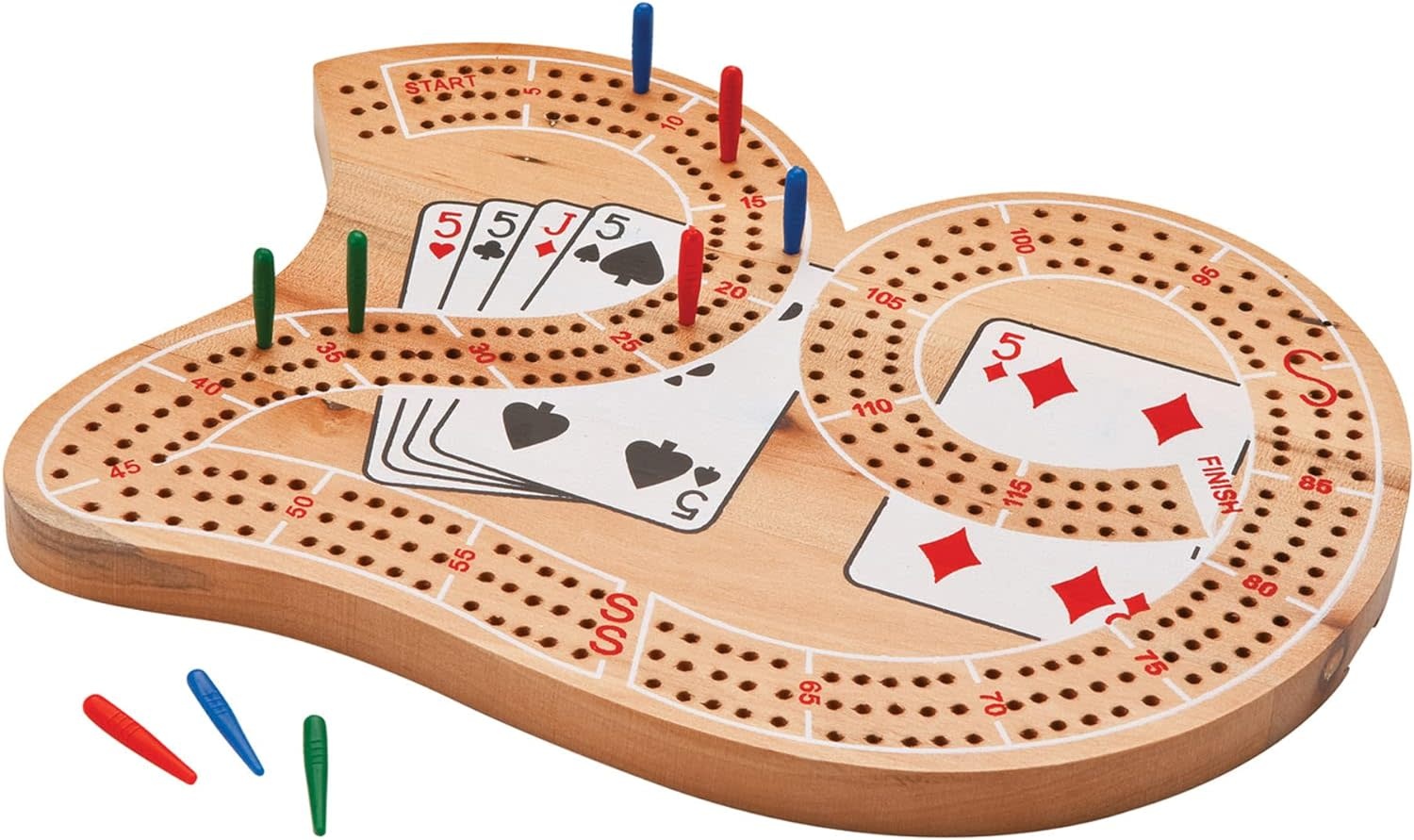 Cribbage Board 29 Shape