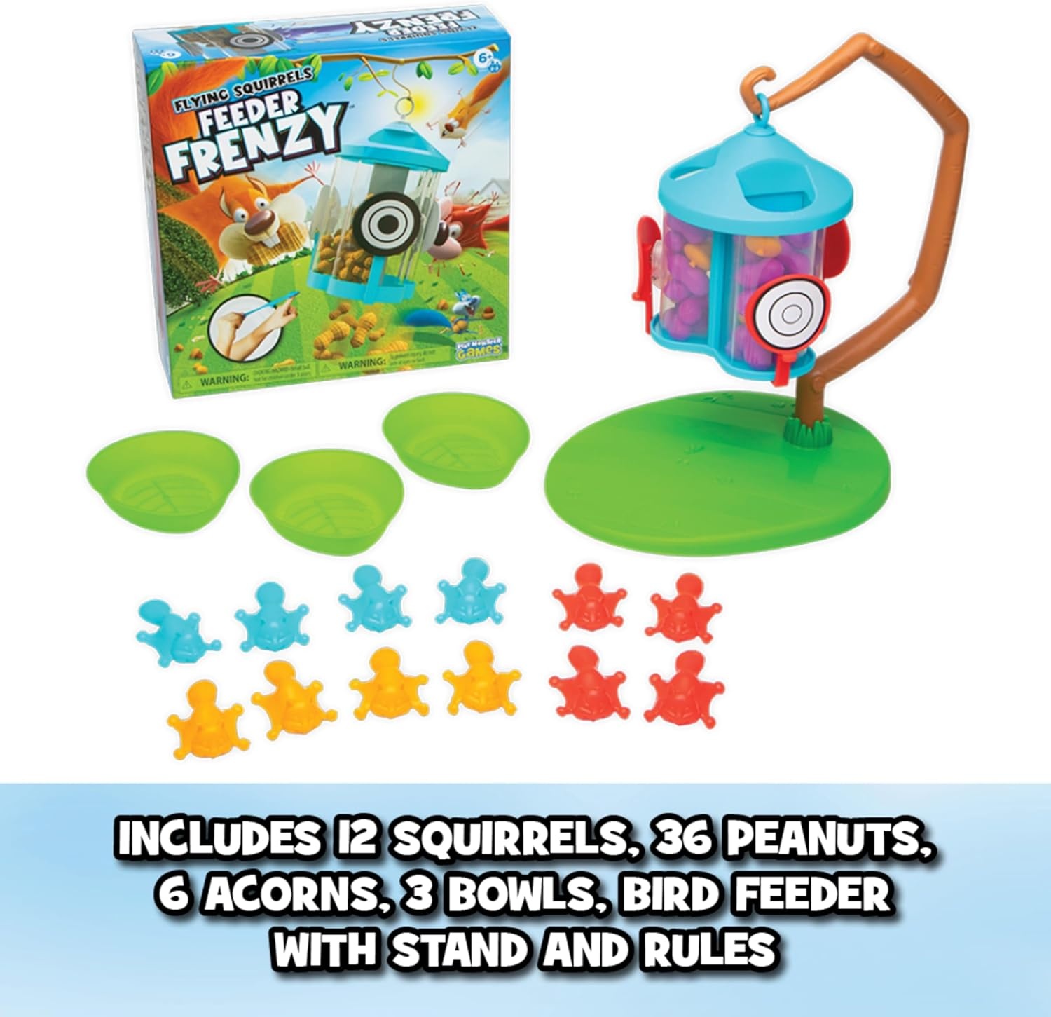 Flying Squirrels Feeder Frenzy Game