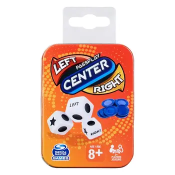 Spin Master Left Center Right Game (LCR) Tin