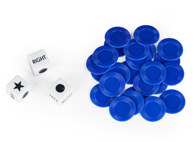 Left Center Right Game (LCR) Tin