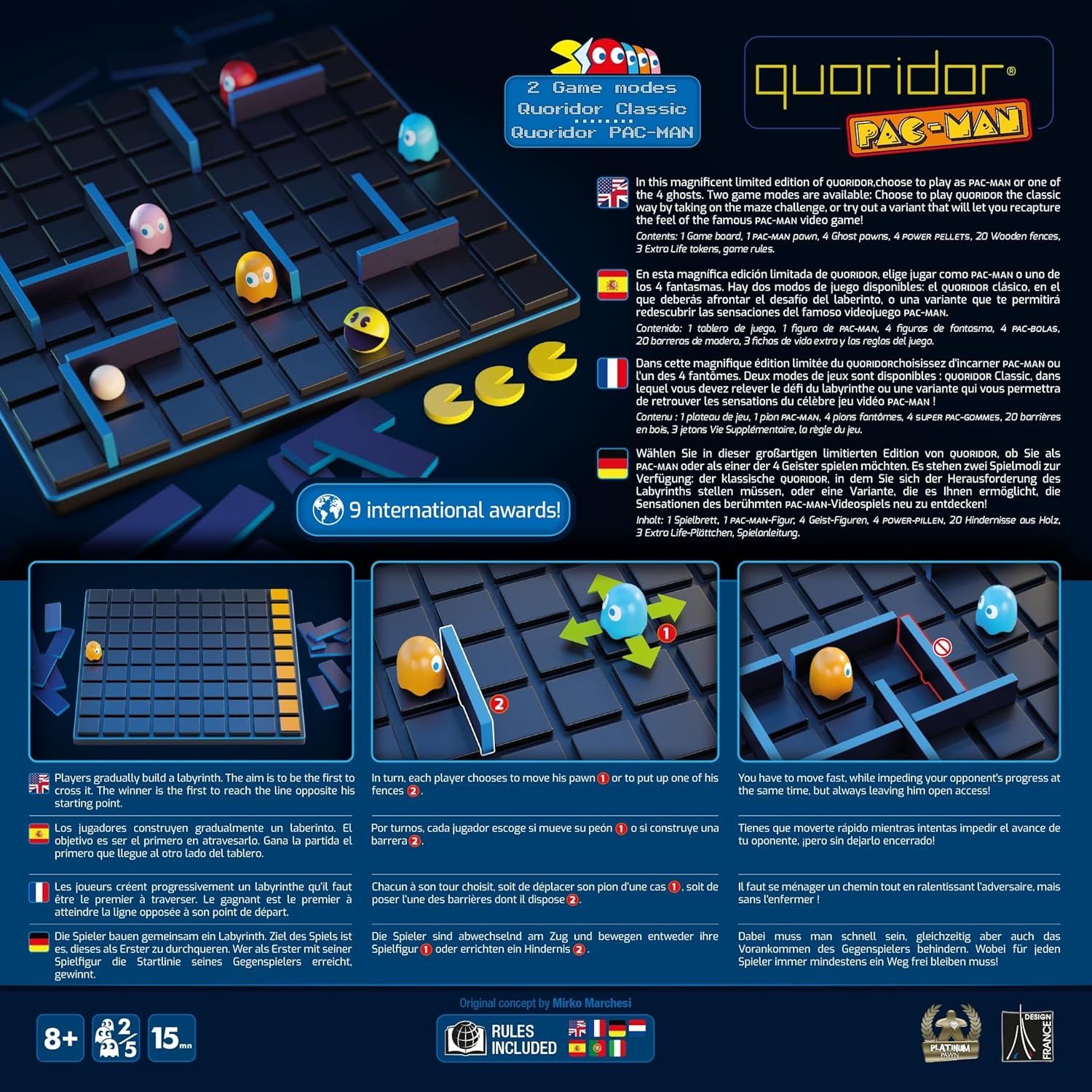 Quoridor Pac Man Game