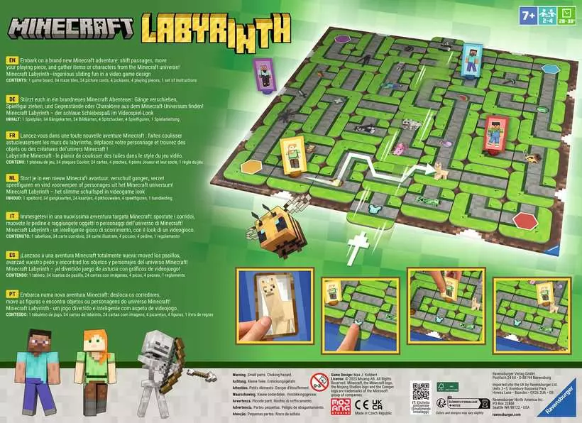 Labyrinth Minecraft Board Game