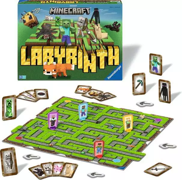 Labyrinth Minecraft Board Game