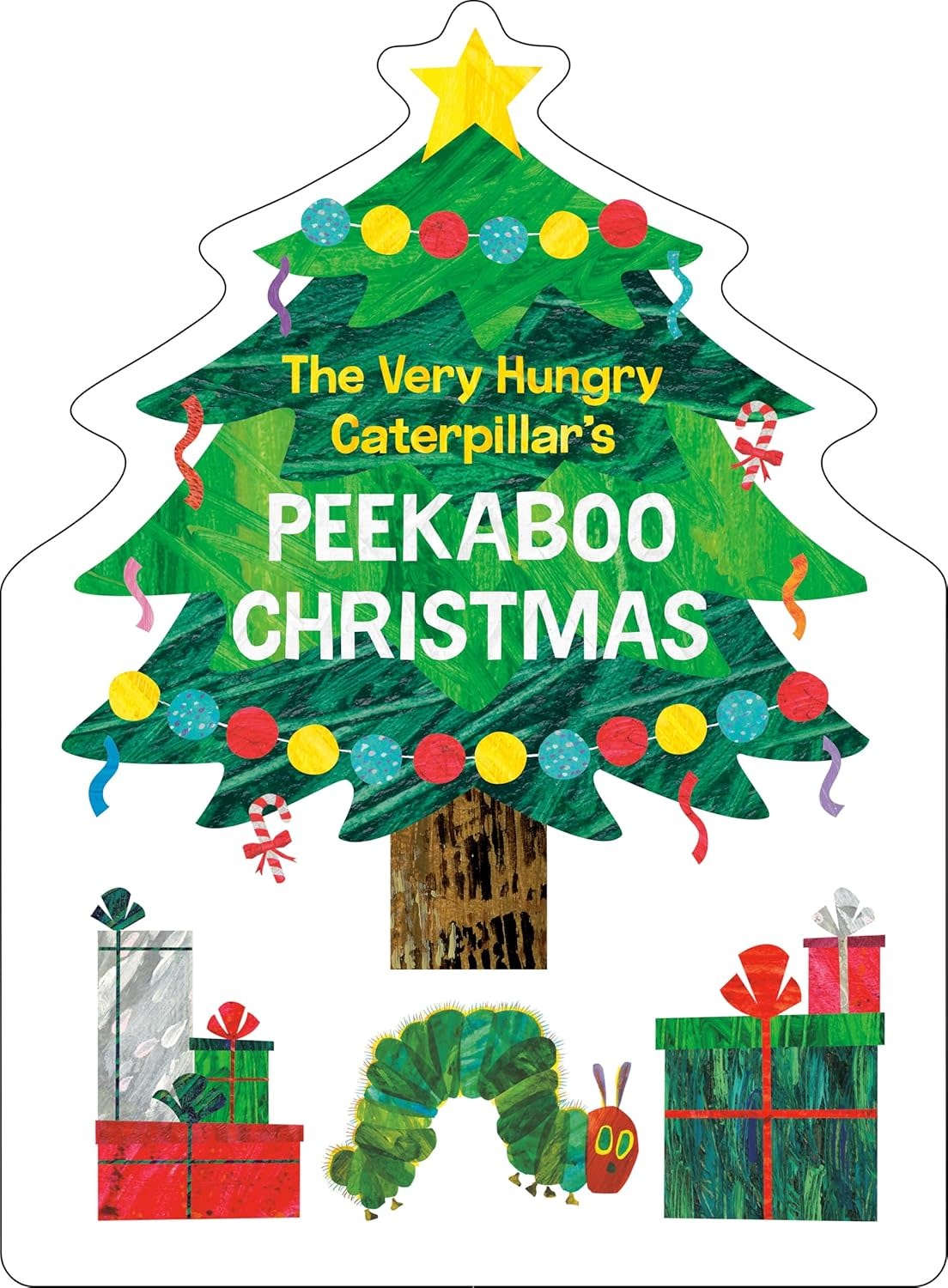 The Very Hungry Caterpillar's Peekaboo Christmas Board Book