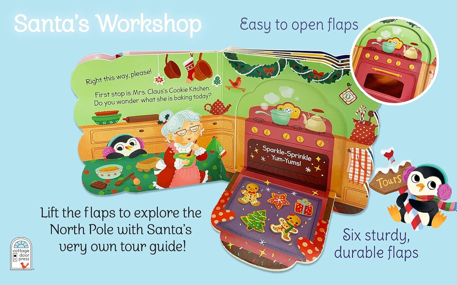 Lift the Flap Board Book: Santa's Workshop
