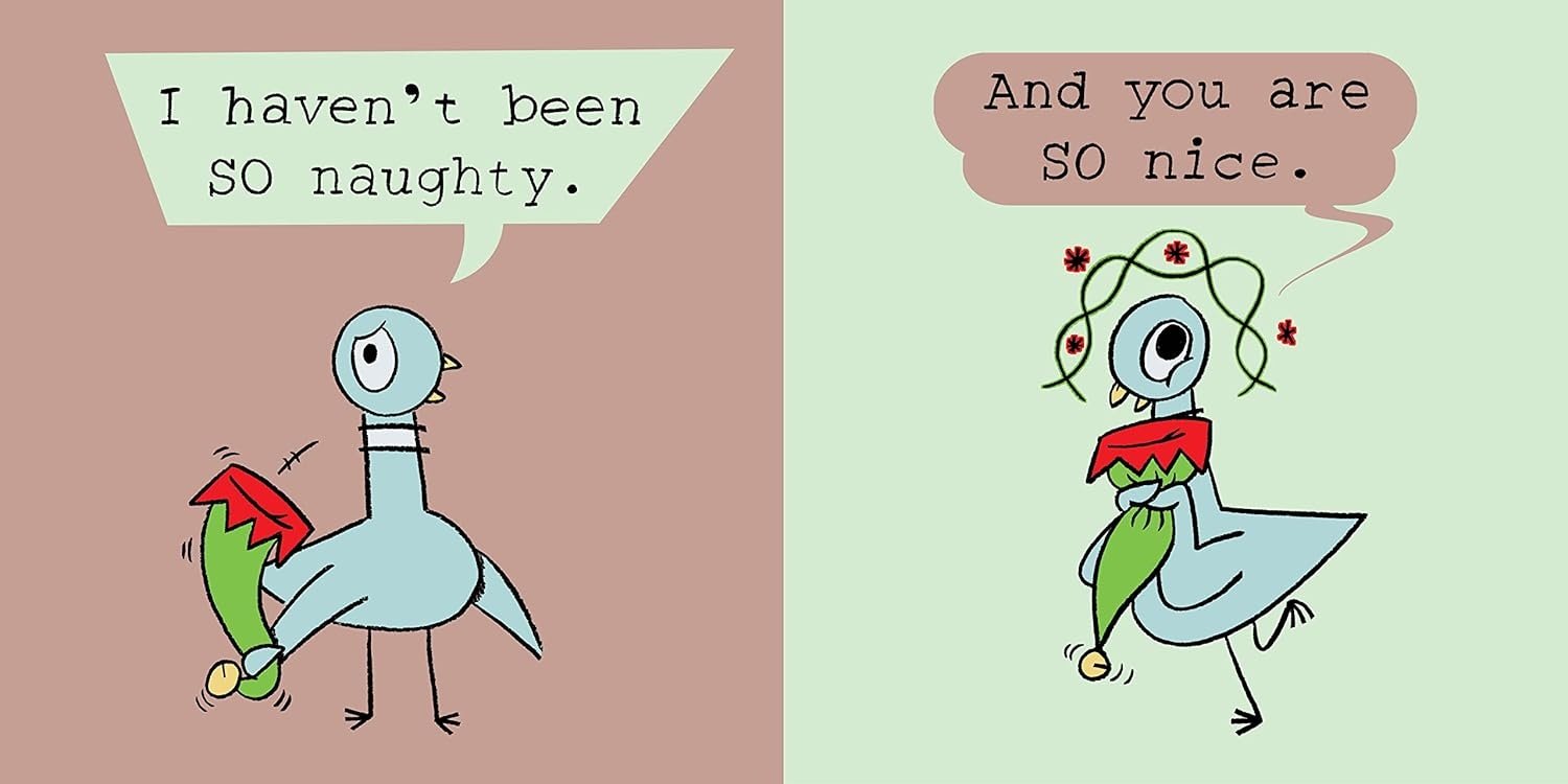 Don't Let the Pigeon Drive the Sleigh Picture Book